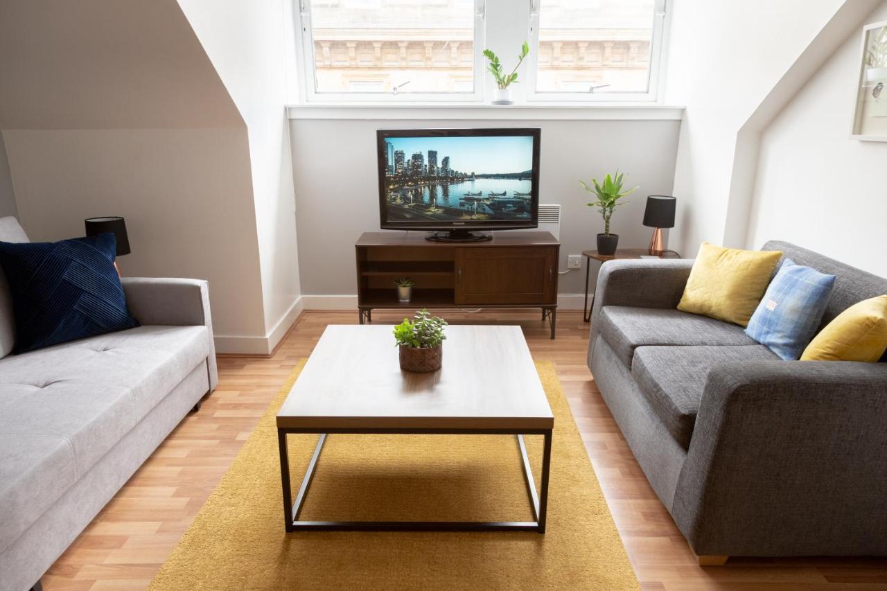 Modern Merchant City Apartment By George Square Glasgow Ngoại thất bức ảnh